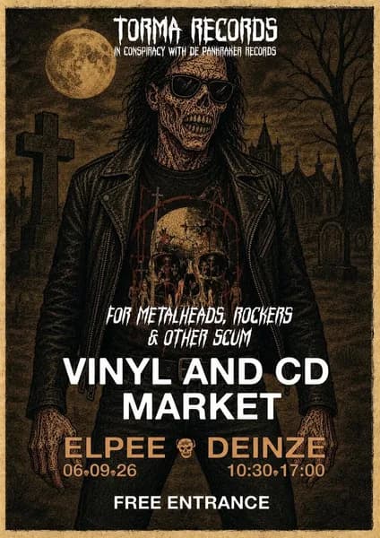 Affiche voor Torma Records platenbeurs
