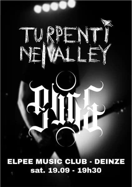 Affiche voor Turpentine Valley + PVRS
