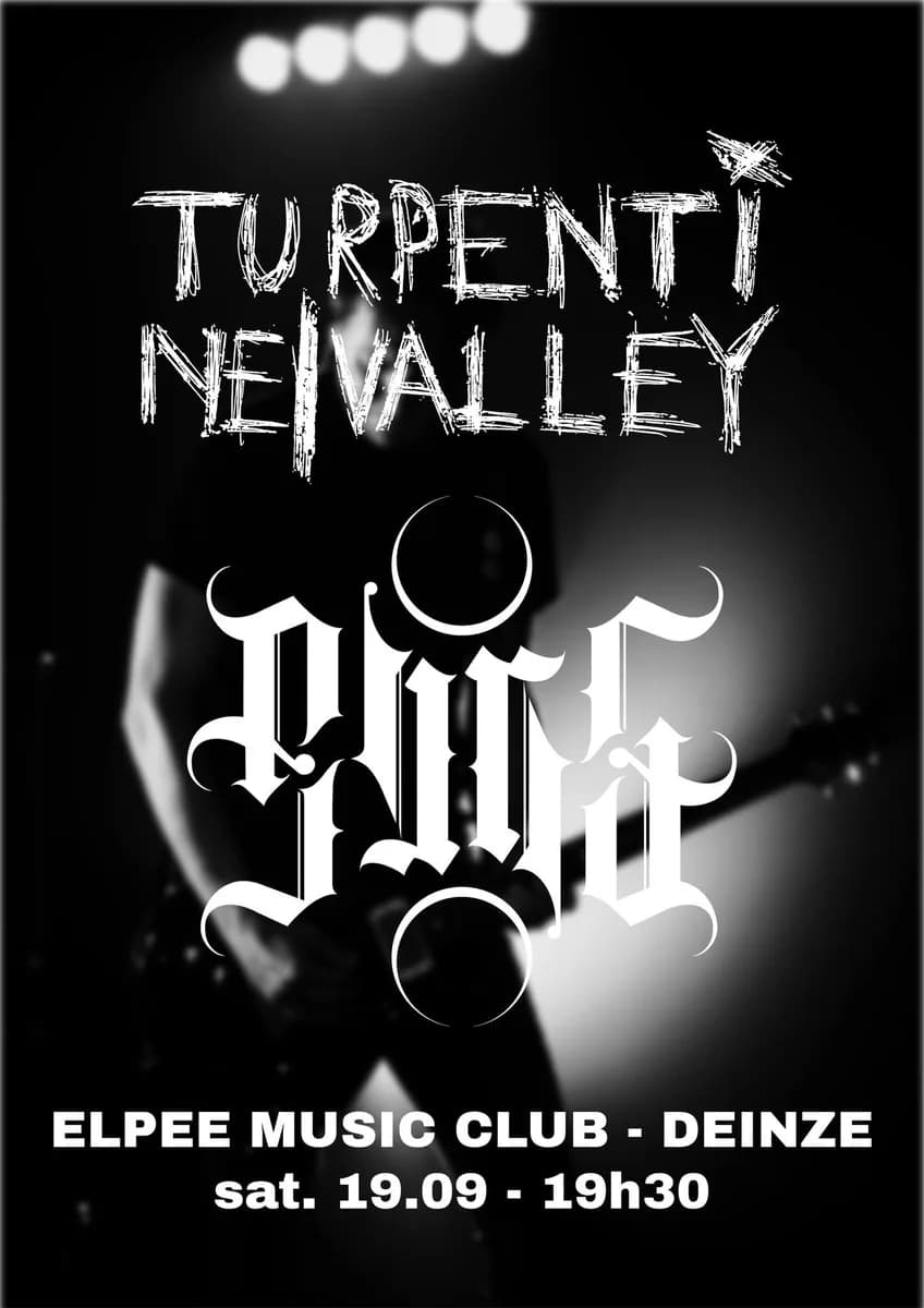 Affiche voor Turpentine Valley + PVRS